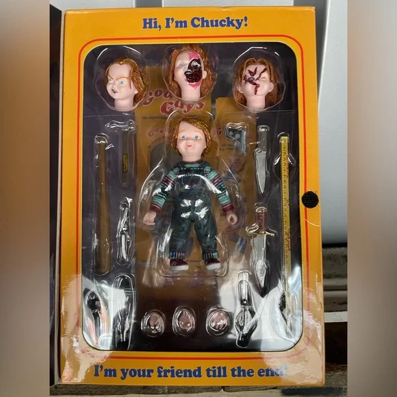 NIB NECA 4in Scale Ultimate Chucky Action Figure - Picture 12 of 16